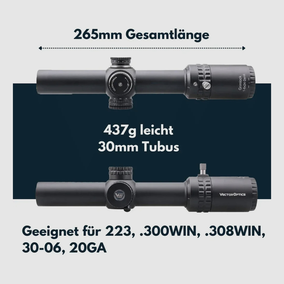 Vector Optics SCOC-13II Grimlock 1-6x24SFP GenII