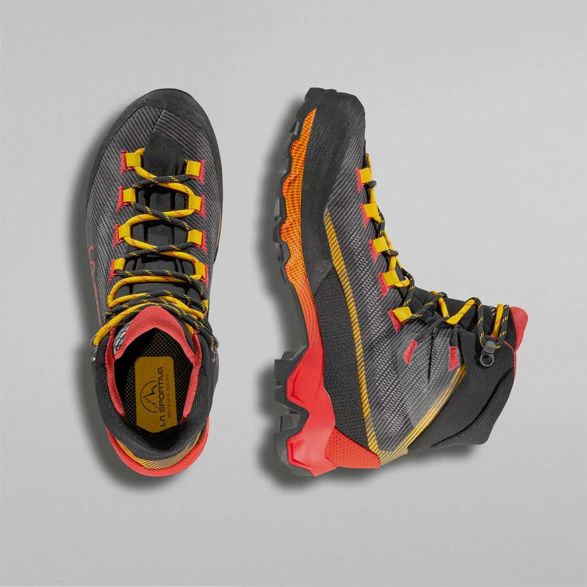 SCARPONI – MEN – LA SPORTIVA – AEQUILIBRIUM HIKE GTX Carbon/Yellow, image 3 of 6