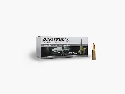 Swiss P Subsonic .308Win., 13,0g/200gr. 10szt.