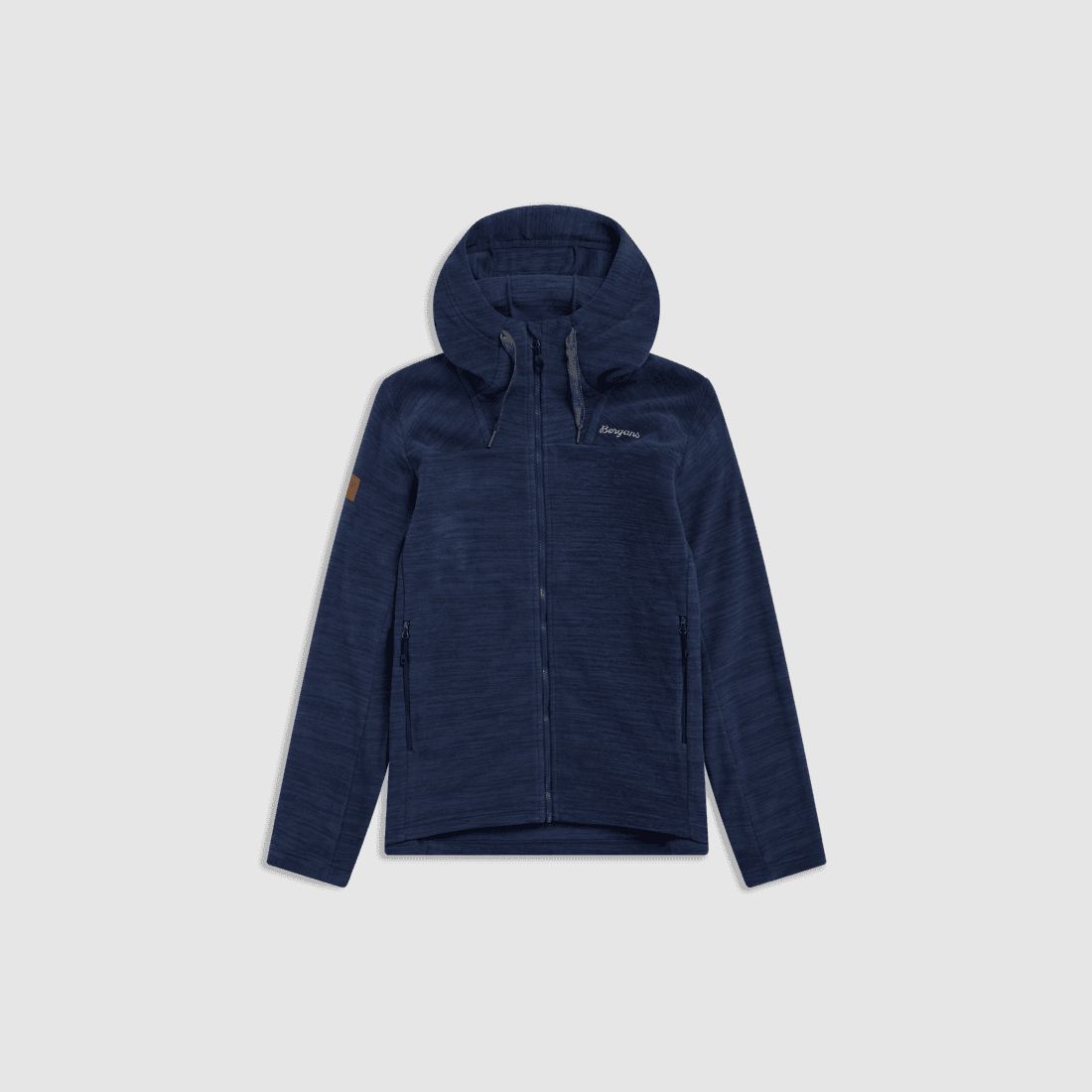 Bergans Hareid Fleece Hood Jacket Uomo Blu Navy M