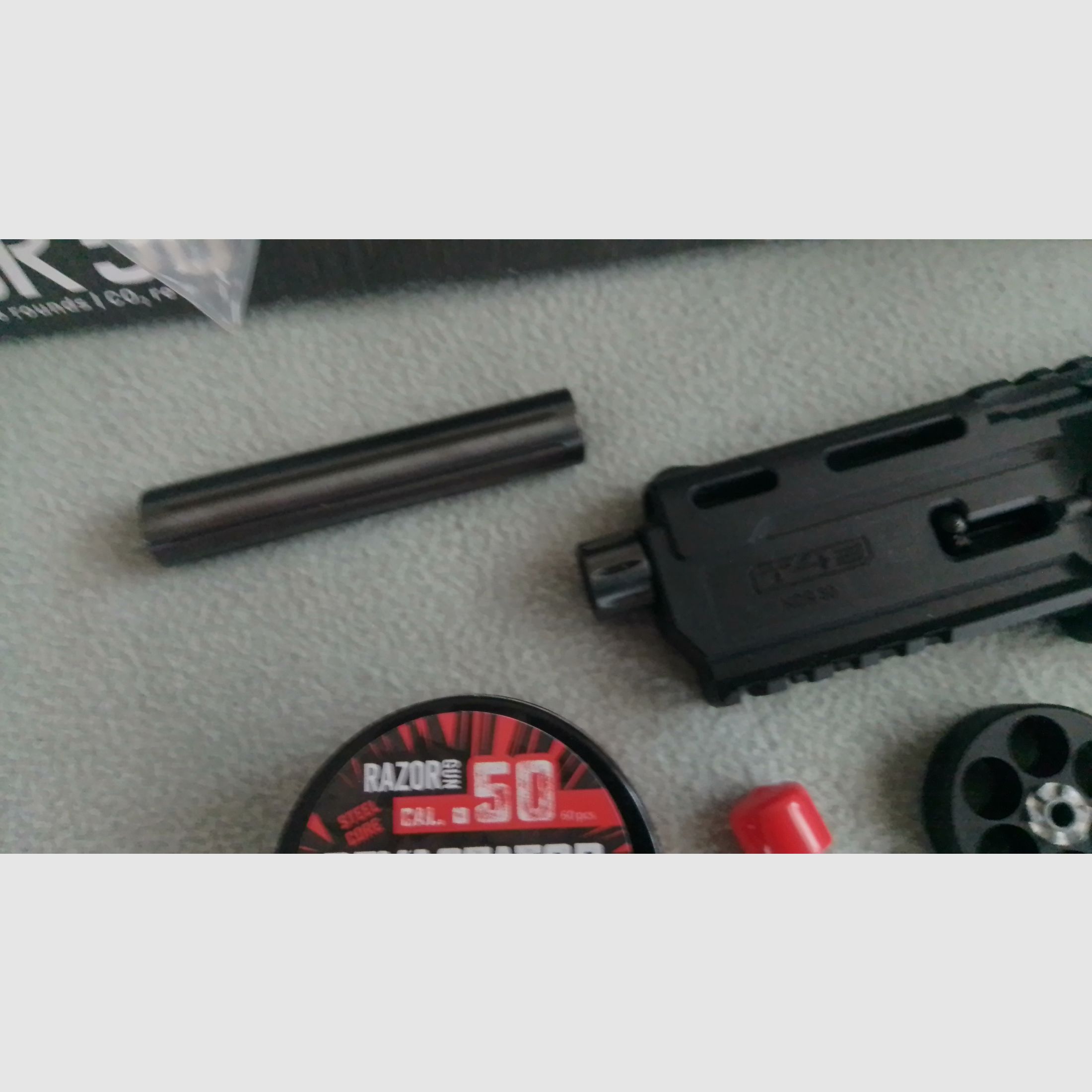 HDR50 Home Defense Revolver cal. 50 T4E Trainings Marker Co2 RAM Waffe