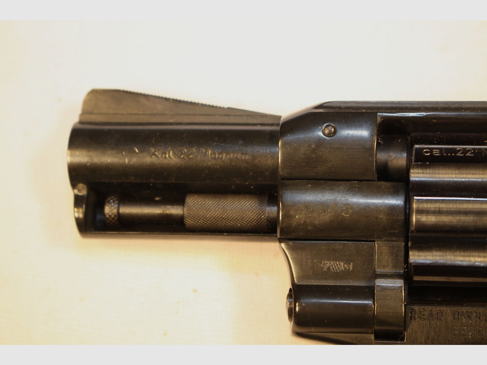 Dla łowcy pułapek HW3 w kalibrze .22Win.. i .22lr bęben wymienny.