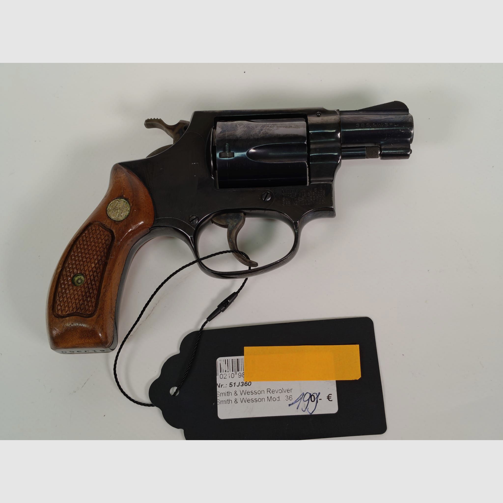 Smith & Wesson Mod. 36 .38 S.&W. SPL