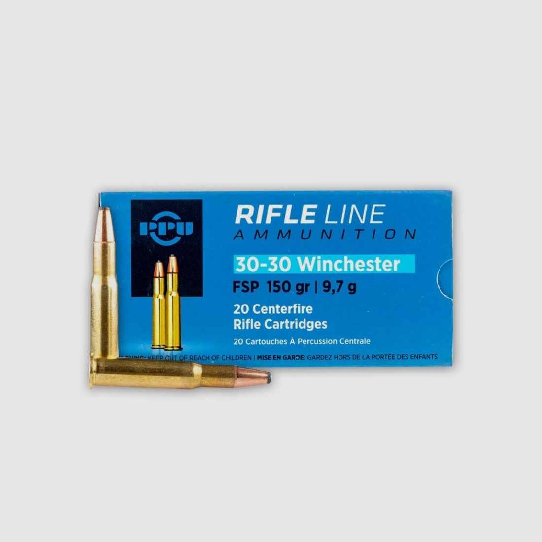 30-30 Winchester PARTIZAN 170gr (Schachtel mit 20)