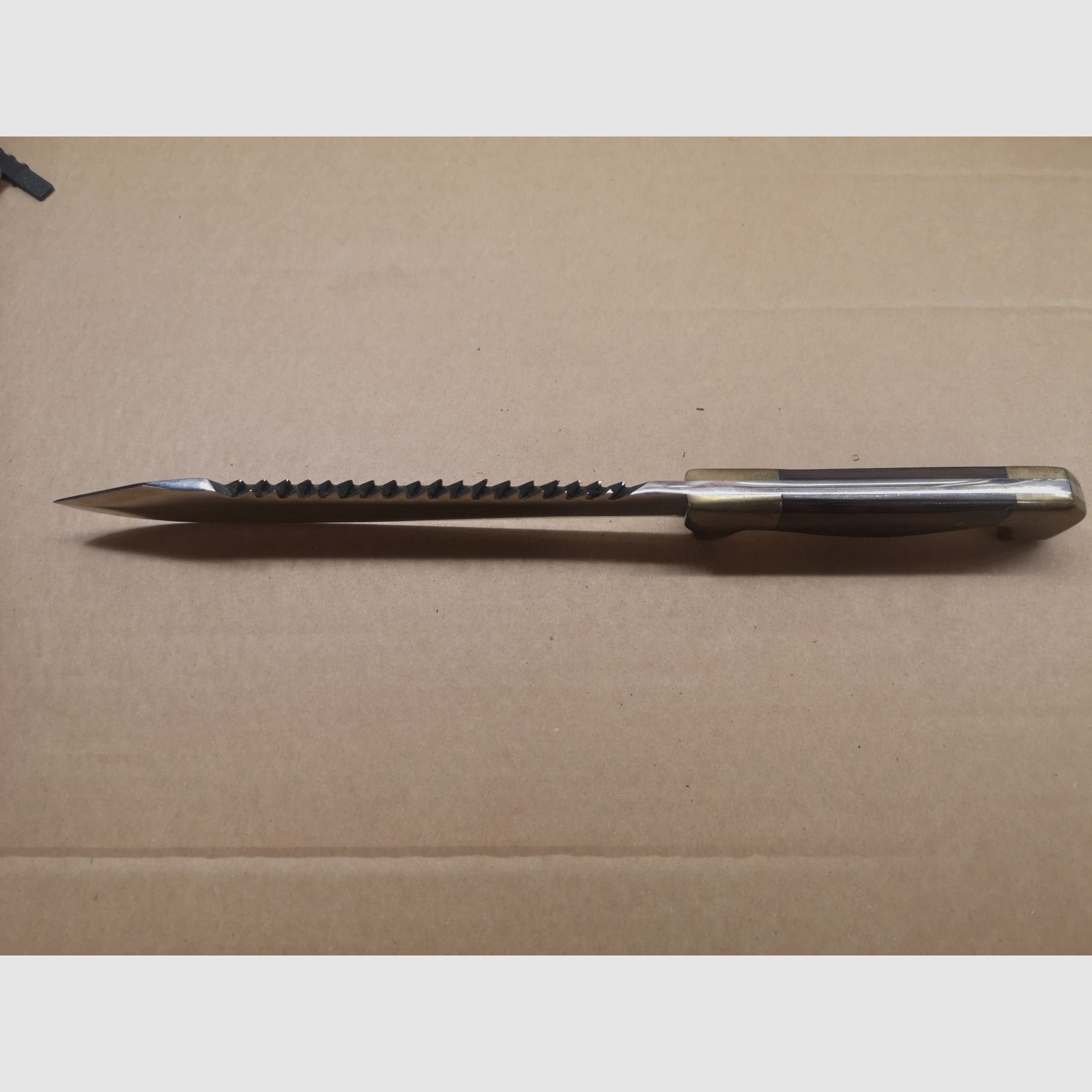 Hunting knife very heavy handmade from Uzbekistan