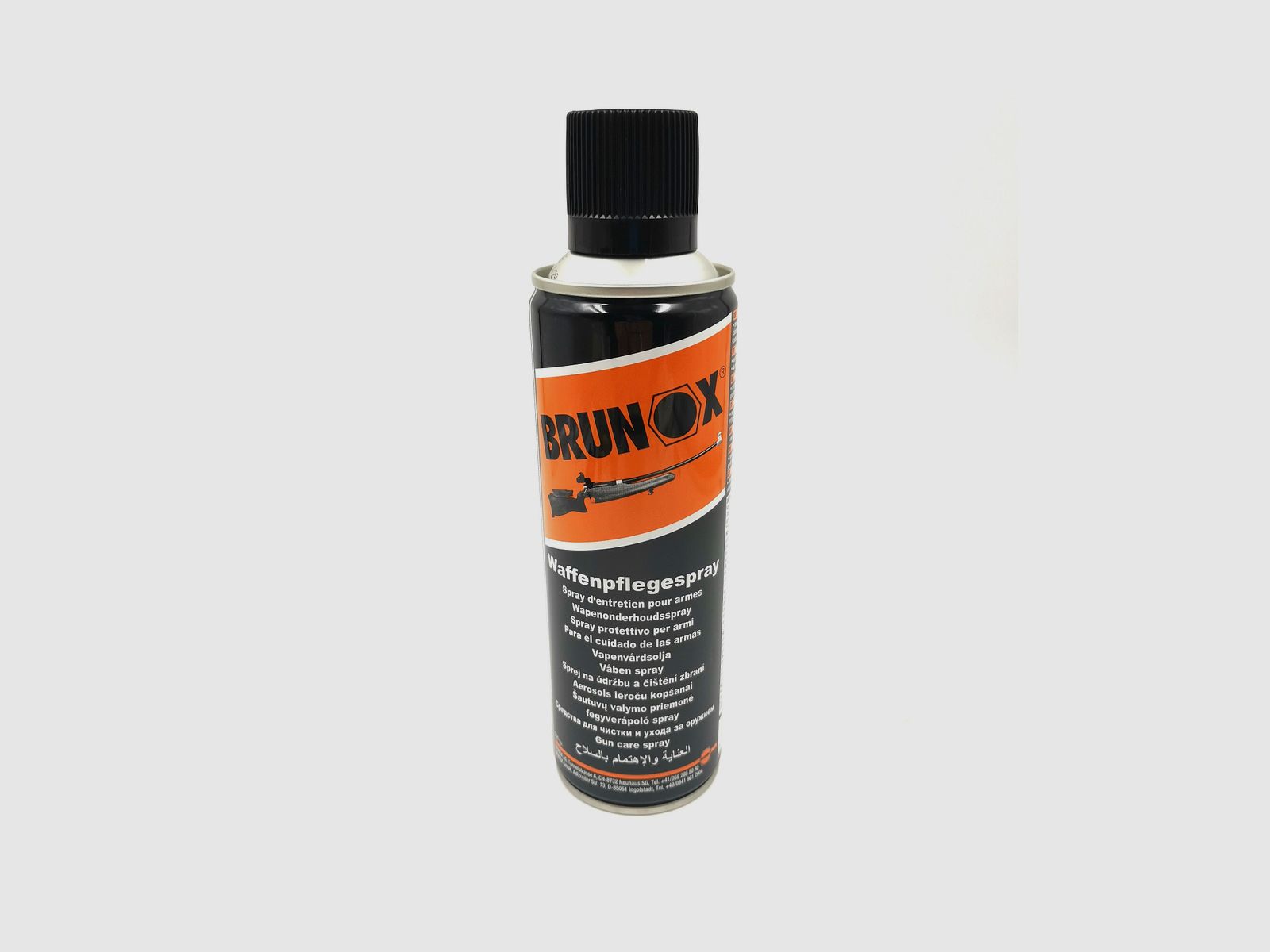 Brunox Waffenpflegespray 300ml Waffenpflege & Reiniger Reinigungsspray Spray Jagd Sport Sammlerwaffe
