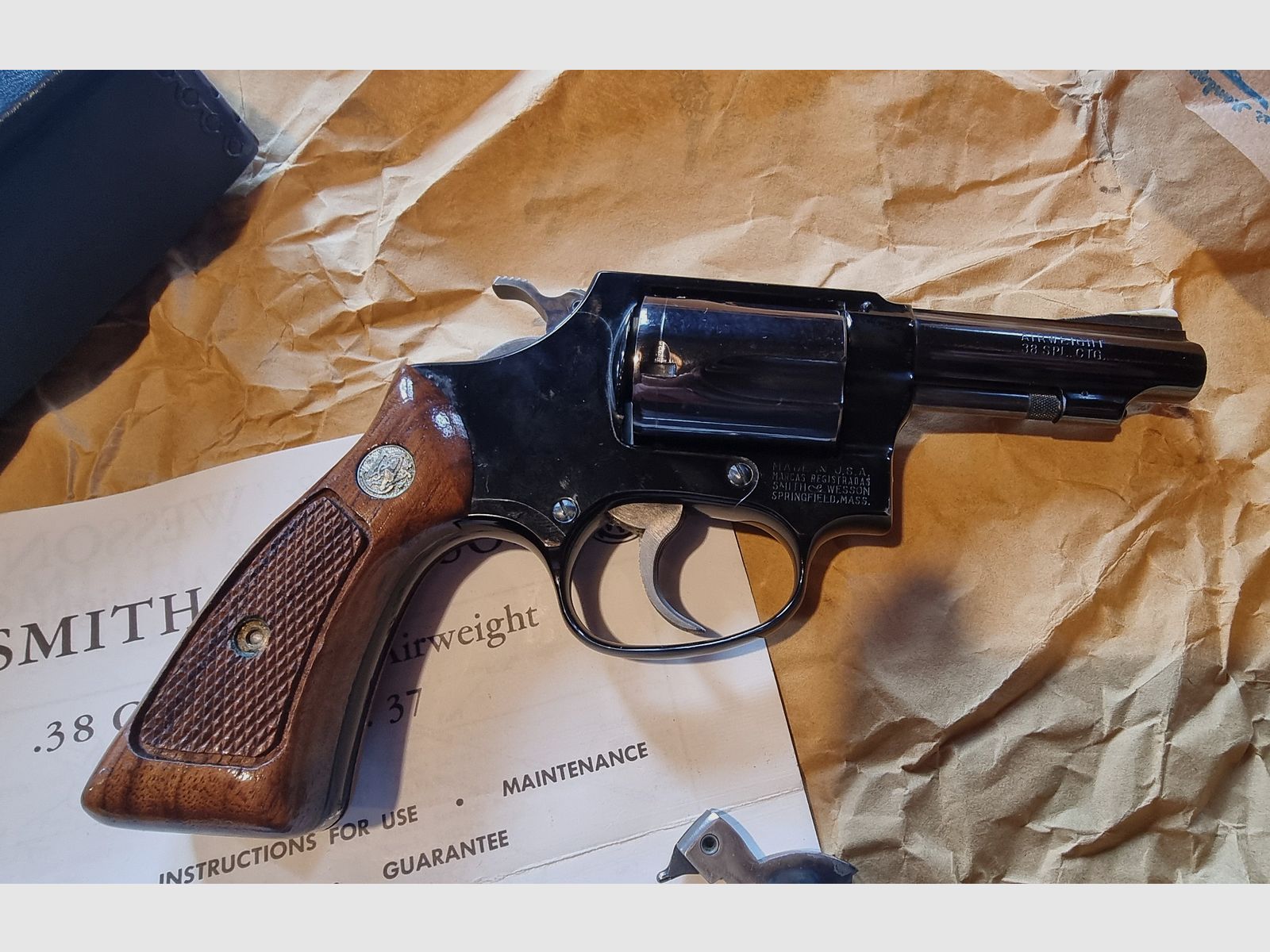 Smith & Wesson Mod. 37 Chiefs Special Airweight Kal .38 Special