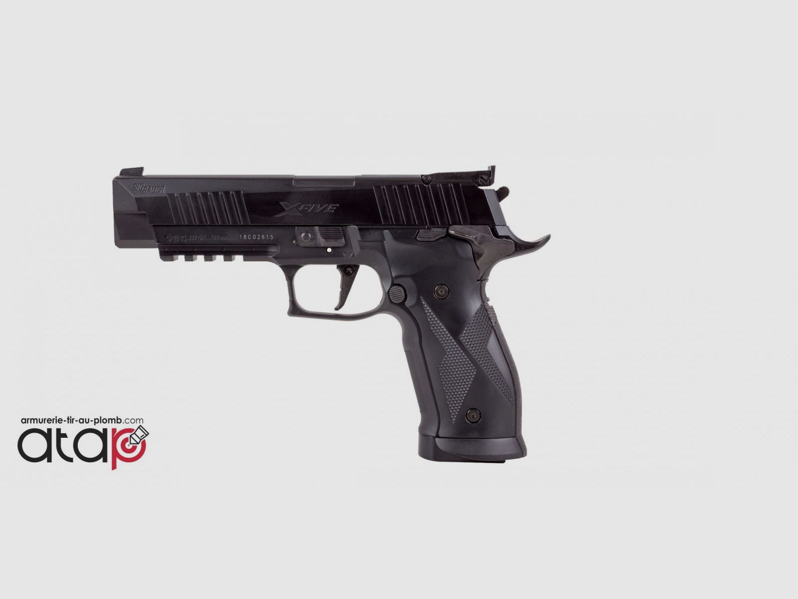 Sig Sauer ASP X-Five CO2 pistola de aire negra, imagen 1 de 6