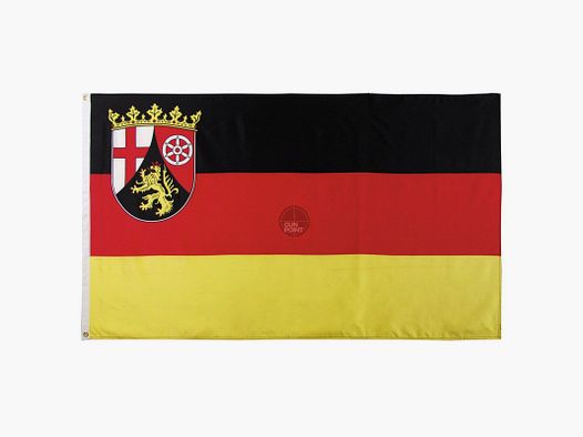 Flag, Rhineland-Palatinate, Polyester, 90 x 150 cm