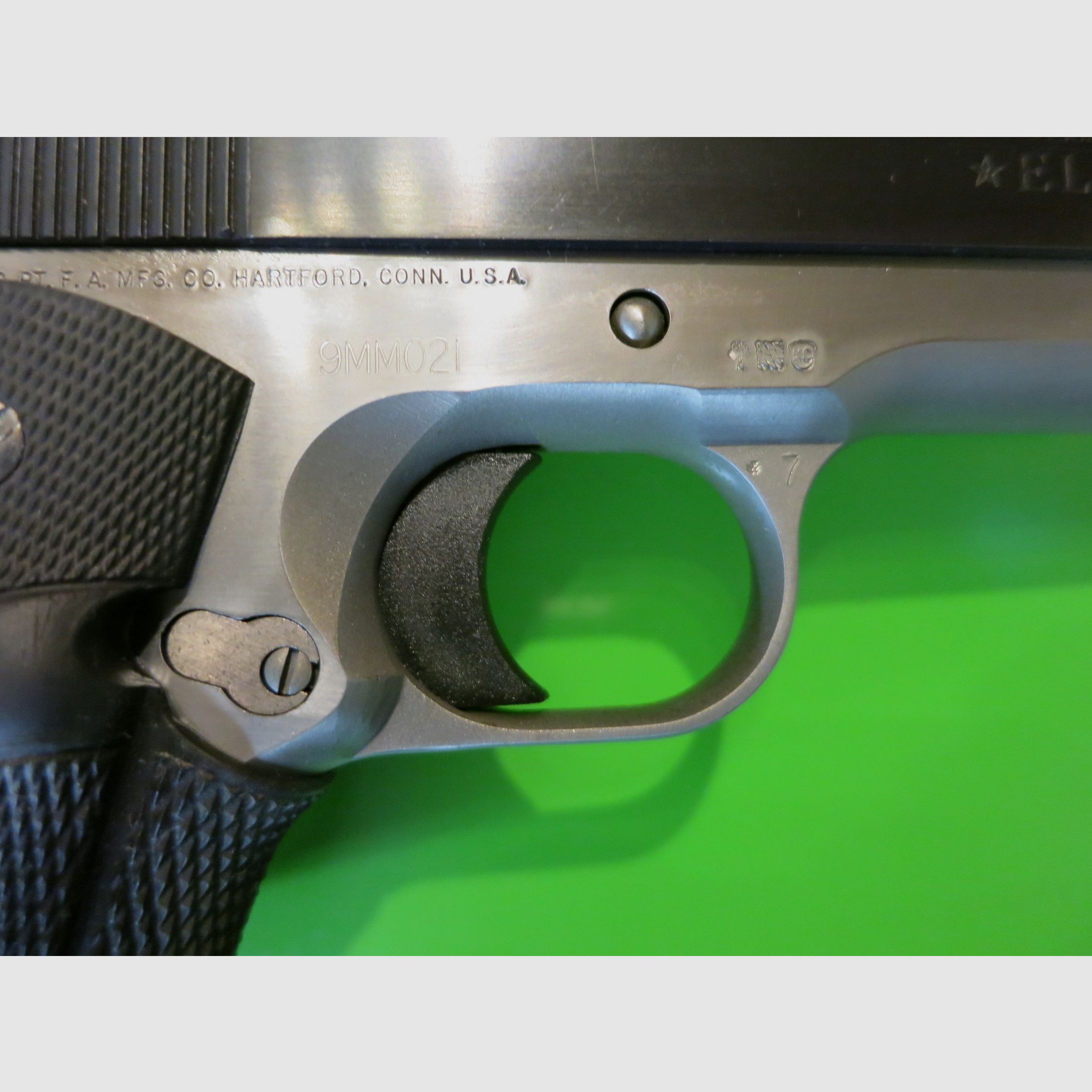 COLT 1911 Combat Elite, 5" Lauf, 9mm Luger, Duo Tone, Sammlerwaffe     #14-
