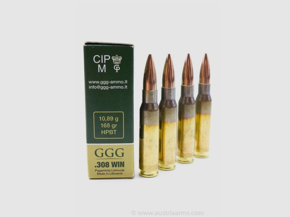 GGG, Sierra MatchKing .308 Winchester 168 Grain HPBT, Bild 5 von 6
