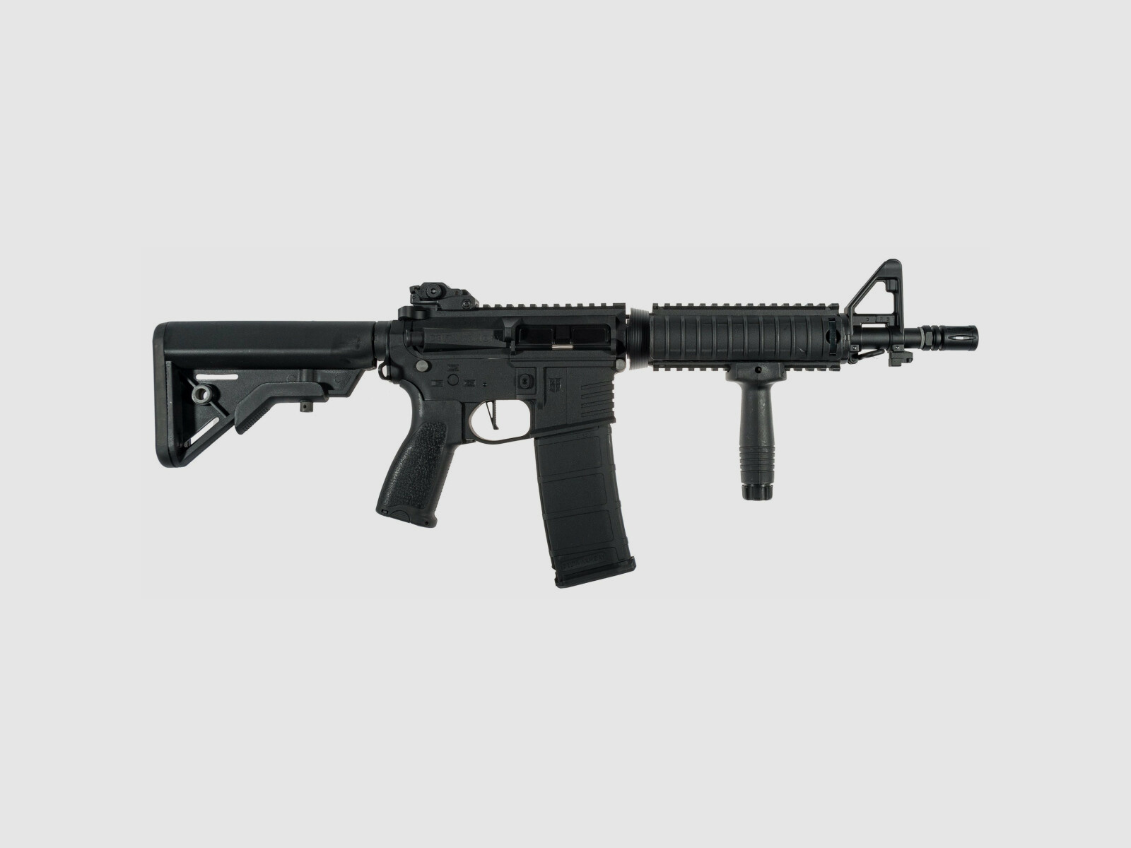 AR15 CQB-R CHARLIE ETU NC! - Delta Armory Series Black S-AEG Airsoft Rifle Free from 18 Years