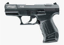 Walther P99 schwarz​ 9mmP.A.K. Schreckschusswaffe