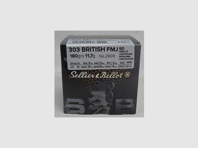 .303Brit. VM - 11,66g/180gr (a50)