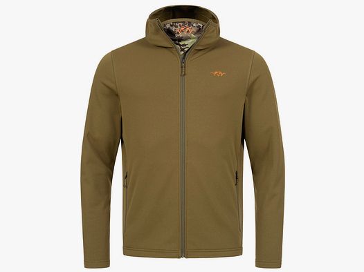 Blaser High-Quality Drain Full-Zip Midlayer Hoody Verde