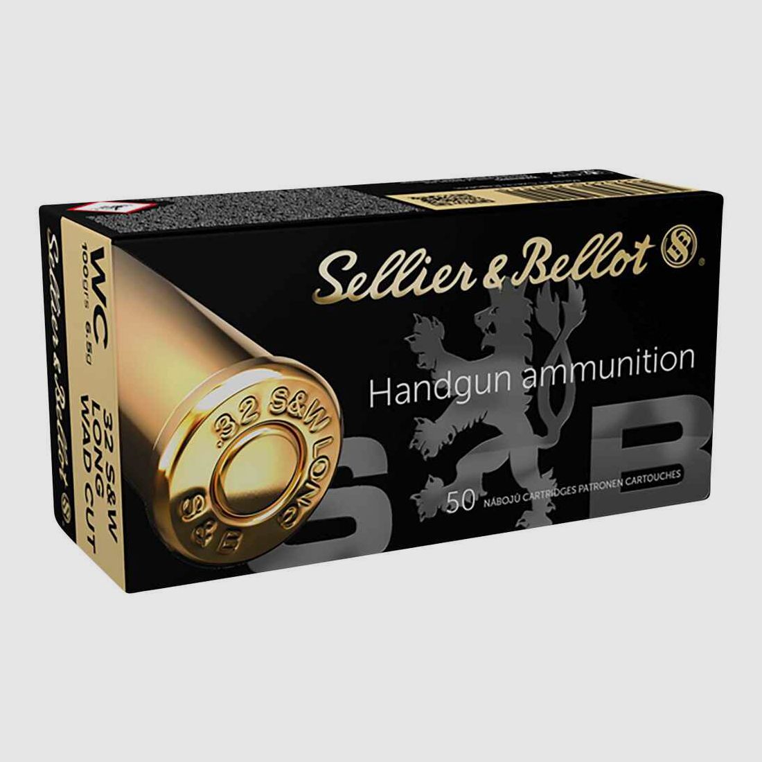 Sellier & Bellot .32 S&W long Wadcutter, caliber