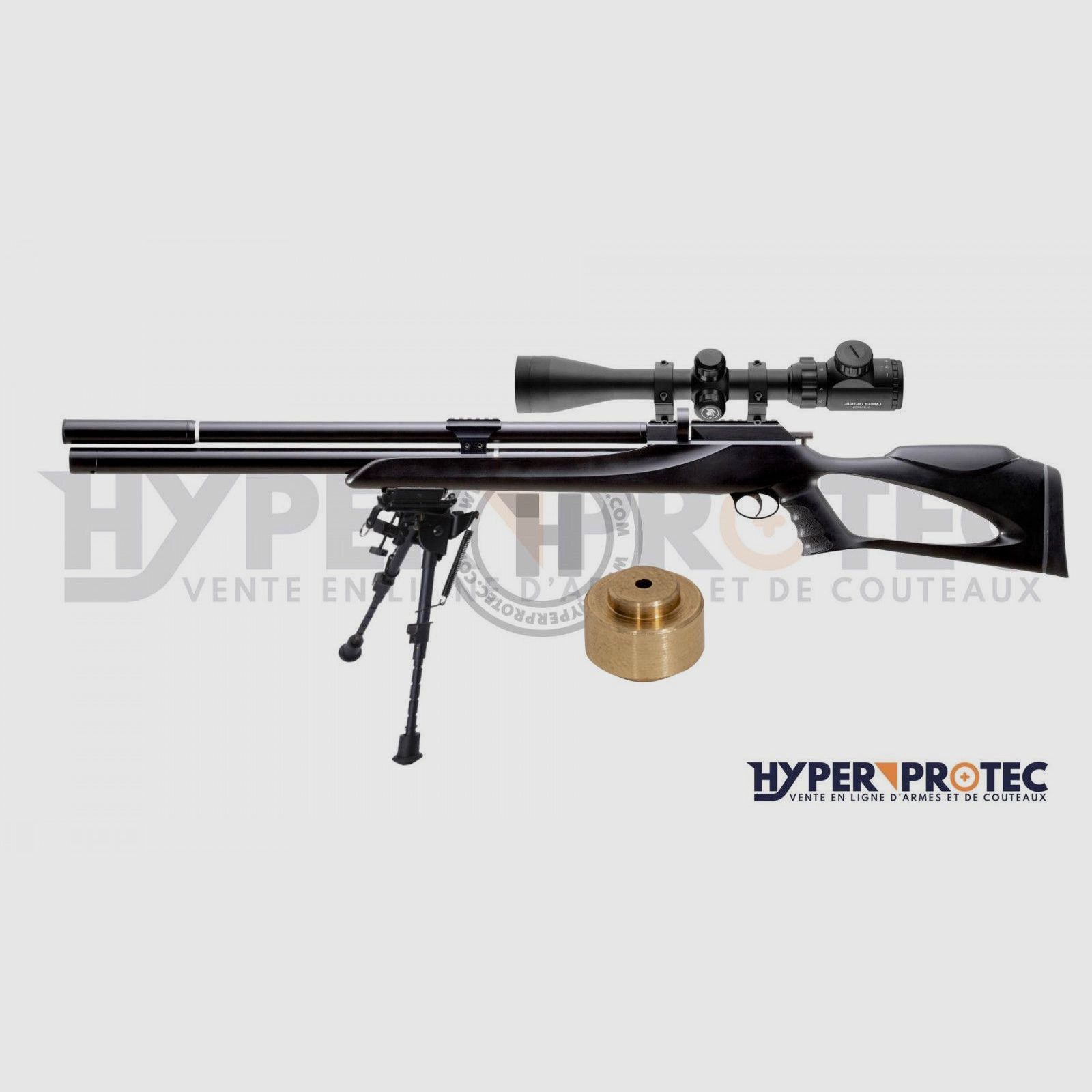 Pack Snowpeak M25 Cal. 7,62 mm 19,9 J + Cannocchiale + Bipiede + Valvola piena potenza, immagine 2 di 5