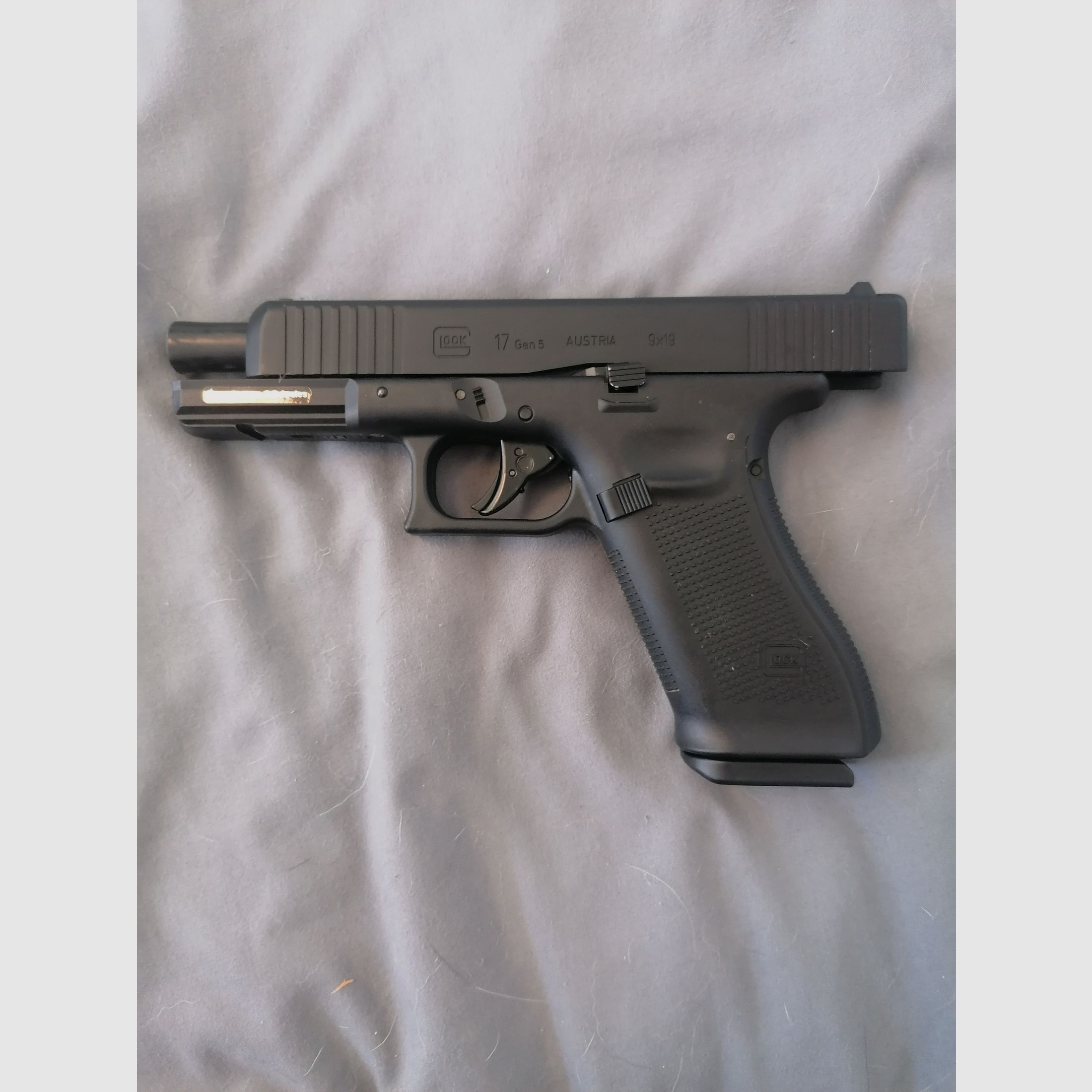 Umarex Glock 17 Gen. 5, Co2 Airsoft, 2Joule, 6mm Bb, 14 Schuss, BlowBack