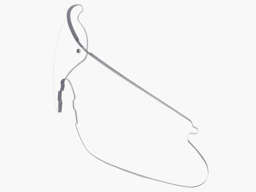 Bright replacement lens for SwissEye Raptor safety glasses