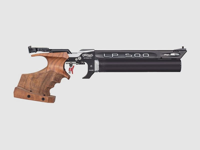 Carl-Walther LP500-E Expert Alu Nuss Luftpistole Match
