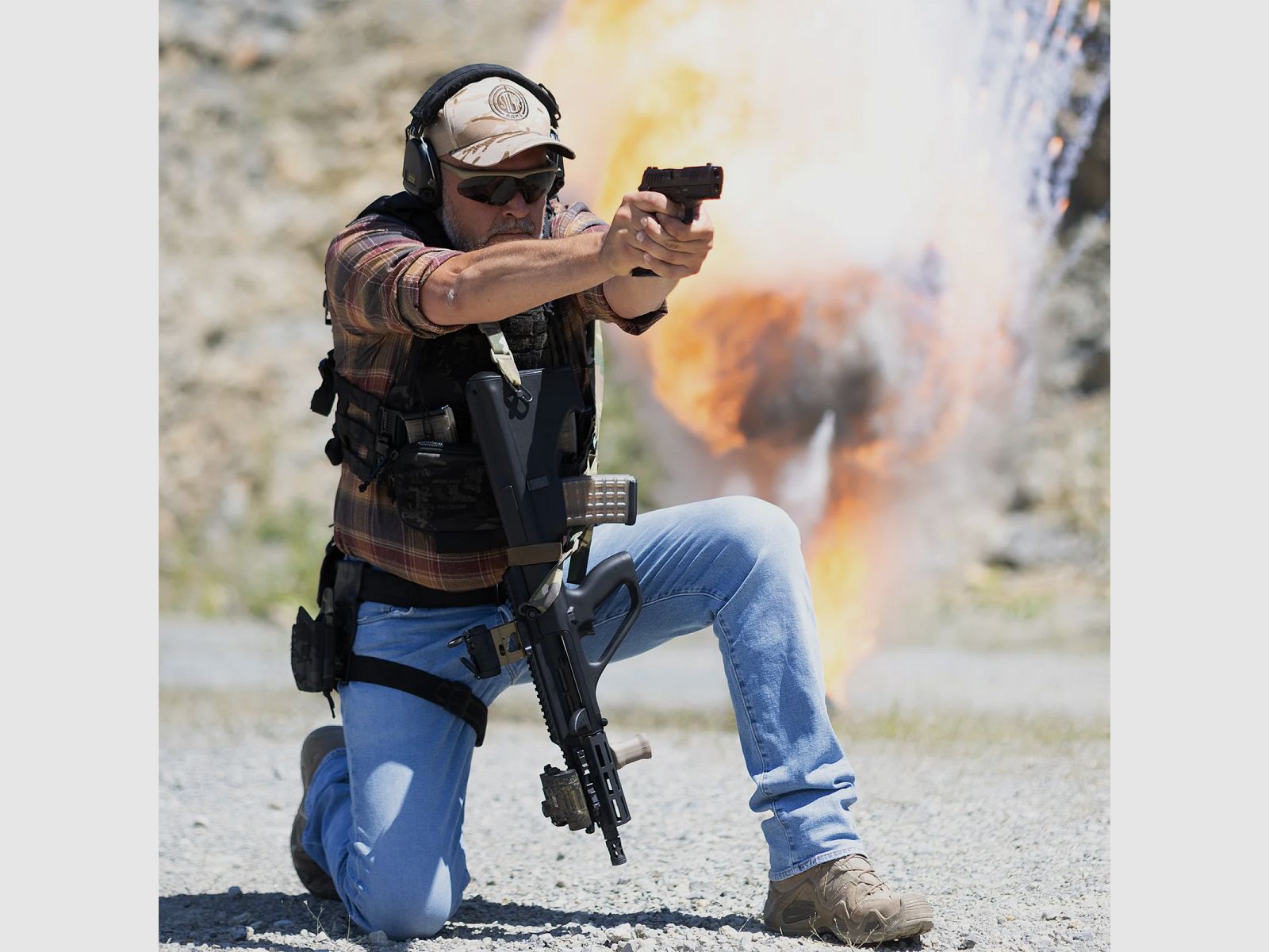 Steyr ATD Compact Comp 4" Optic Ready Pistole 9mm Luger