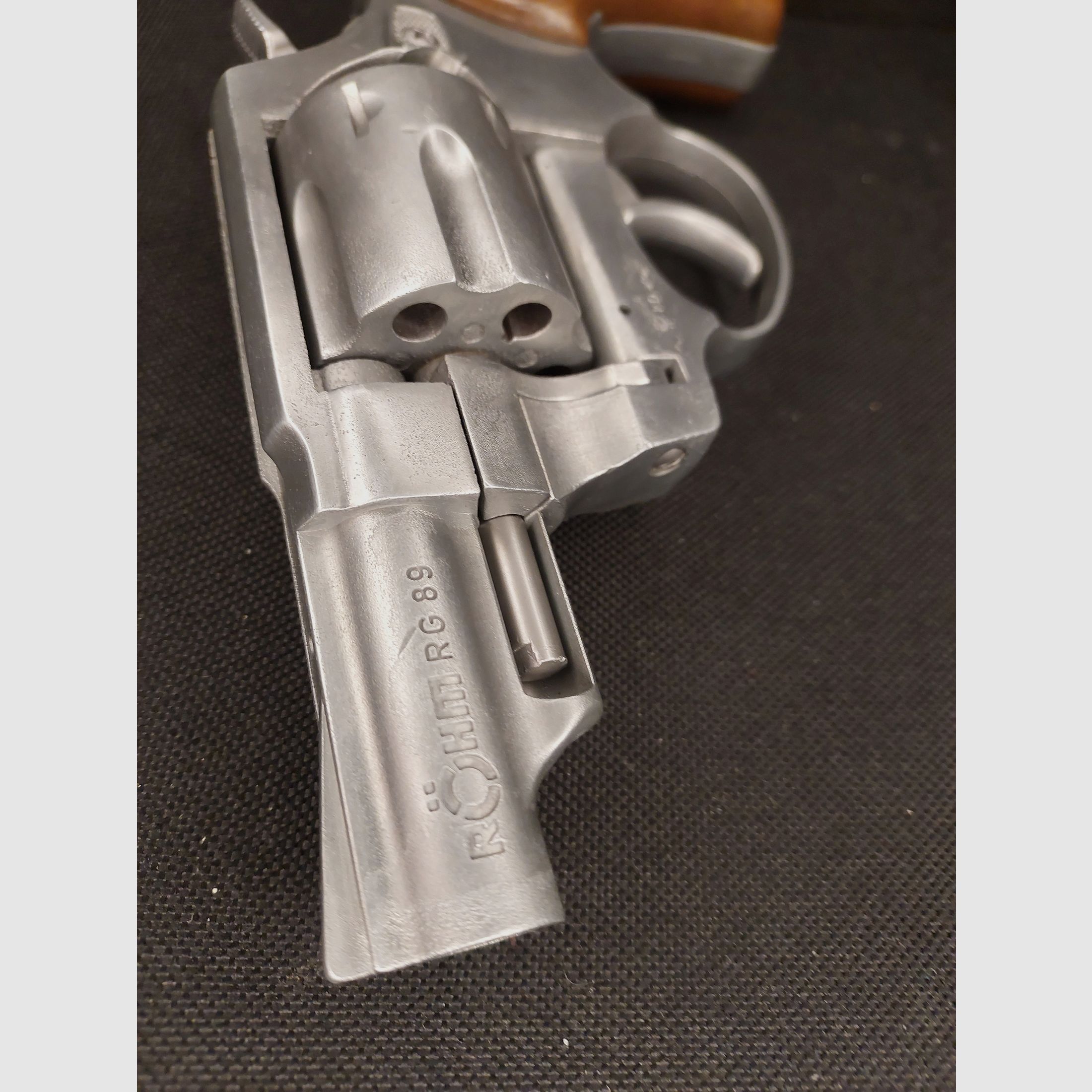 Röhm RG89 Schreckschuss Revolver Steel (PTB 451) Unikat!