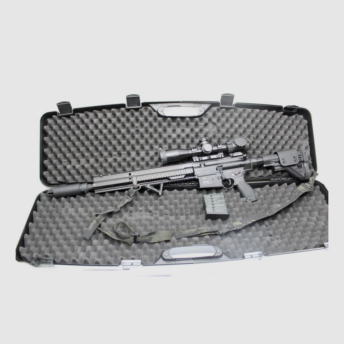 SL Büchse H&K Heckler & Koch MR308 A3-28 Kaliber .308 Win mit SD und Steine Pfandversteigerung 17.7.25