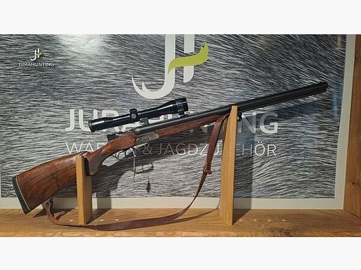 Merkel Suhl 6,5x57R;12/70;ES .22Hornet; Zeiss Diatal 6x42