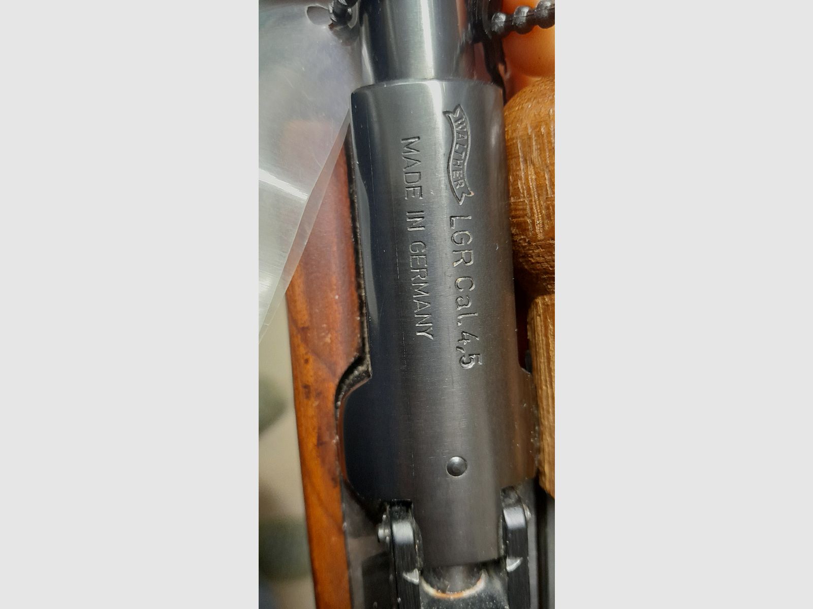 Walther LGR Luftgewehr Seitenspanner