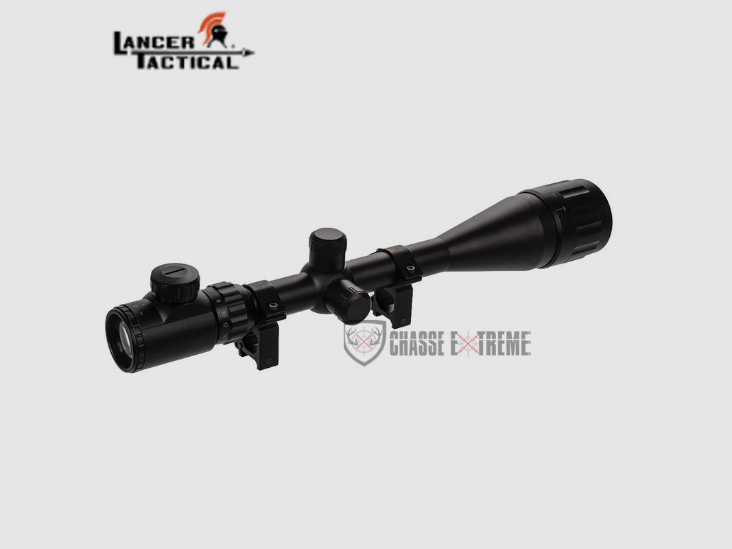 Lunette LANCER TACTICAL 6-24x50 Aoeg beleuchtet Rot und Grün, Bild 3 von 4