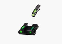 Visierset LiteWave-FH grün/weiß Glock 42/43/48