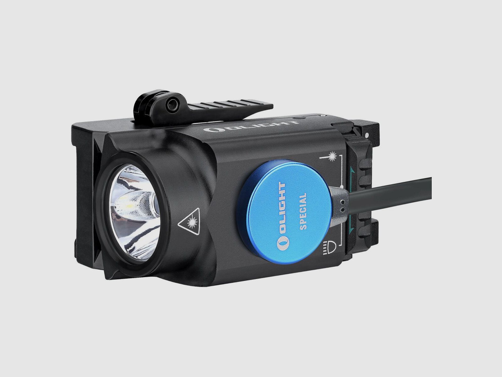 Olight® BALDR RL Mini 600 lumen laser rosso nero, immagine 9 di 20