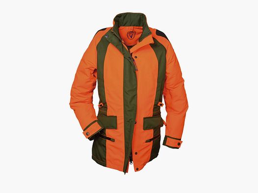 Hubertus Dog Keeper Damenjacke orange/oliv