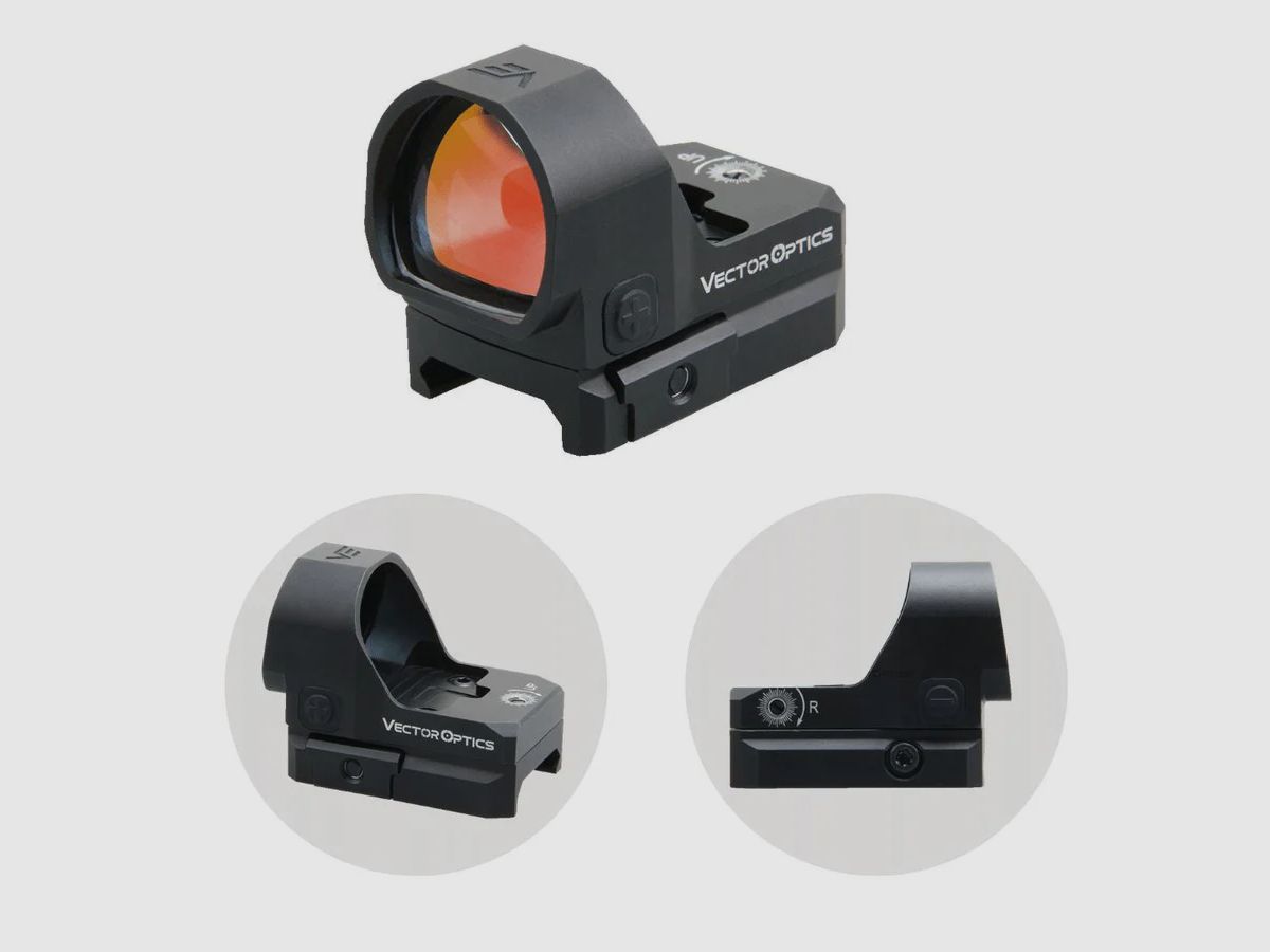 Vector Optics SCRD-M36 Frenzy-X FLEX 1x22x26 MOS Multi Reticle