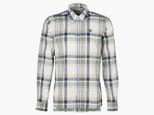 Camisa Barbour Kidd Tailored Oliva