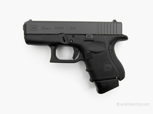 Glock 26 Gen4, neuwertige Gebrauchtwaffe, 9 x 19 mm
