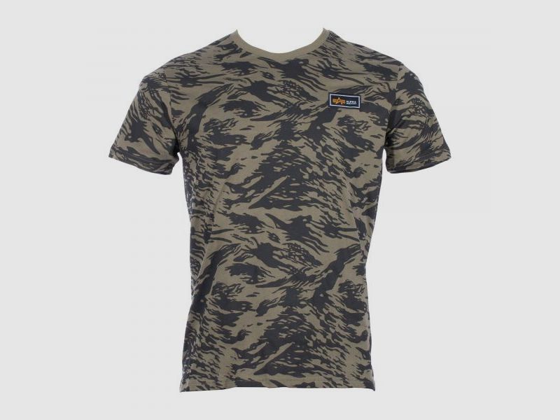 alpha industries Alpha Industries T-Shirt Tactical Camo brushstroke green