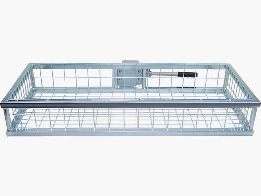 Hitch carrier with quick coupling - galvanized