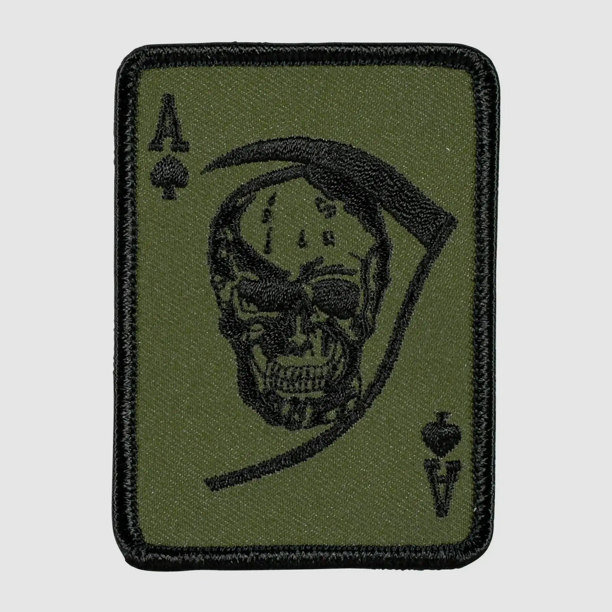 Bundeswehr Original Bundeswehr Original Abzeichen US Textil Death Ace oliv