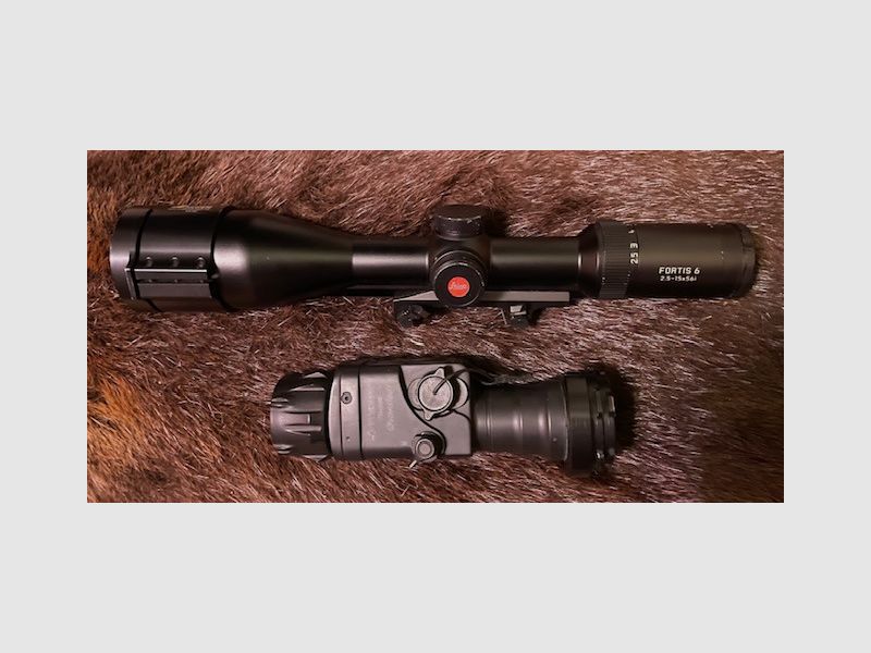 Leica ZF Fortis 6 2,5-15x56i inklusive Blaser Sattelmontage 