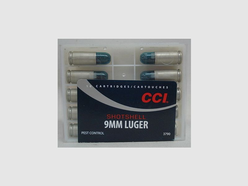 CCI 9mmLuger -Cartucce a pallini- - 65gr/4,2g (a10) #3790