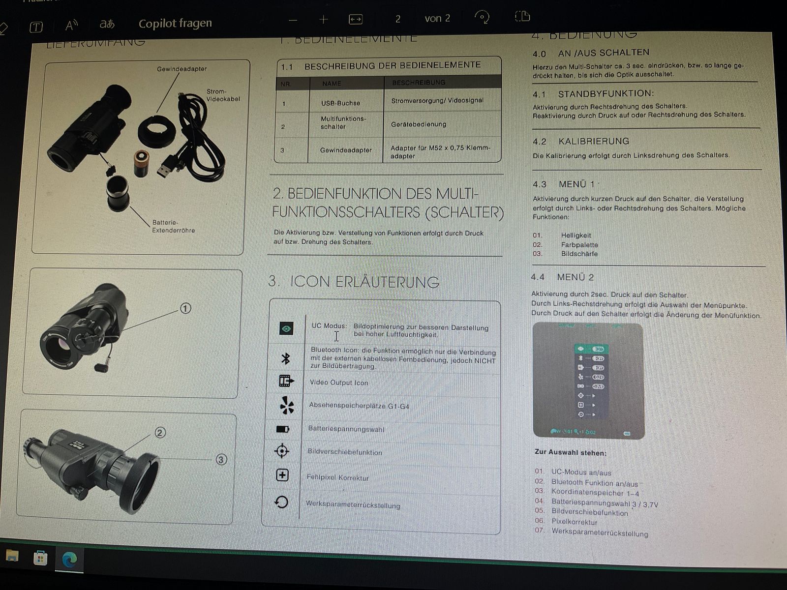 Wärmebildkamera Vorsatzgerät von Liemke Merlin 25 wie neu