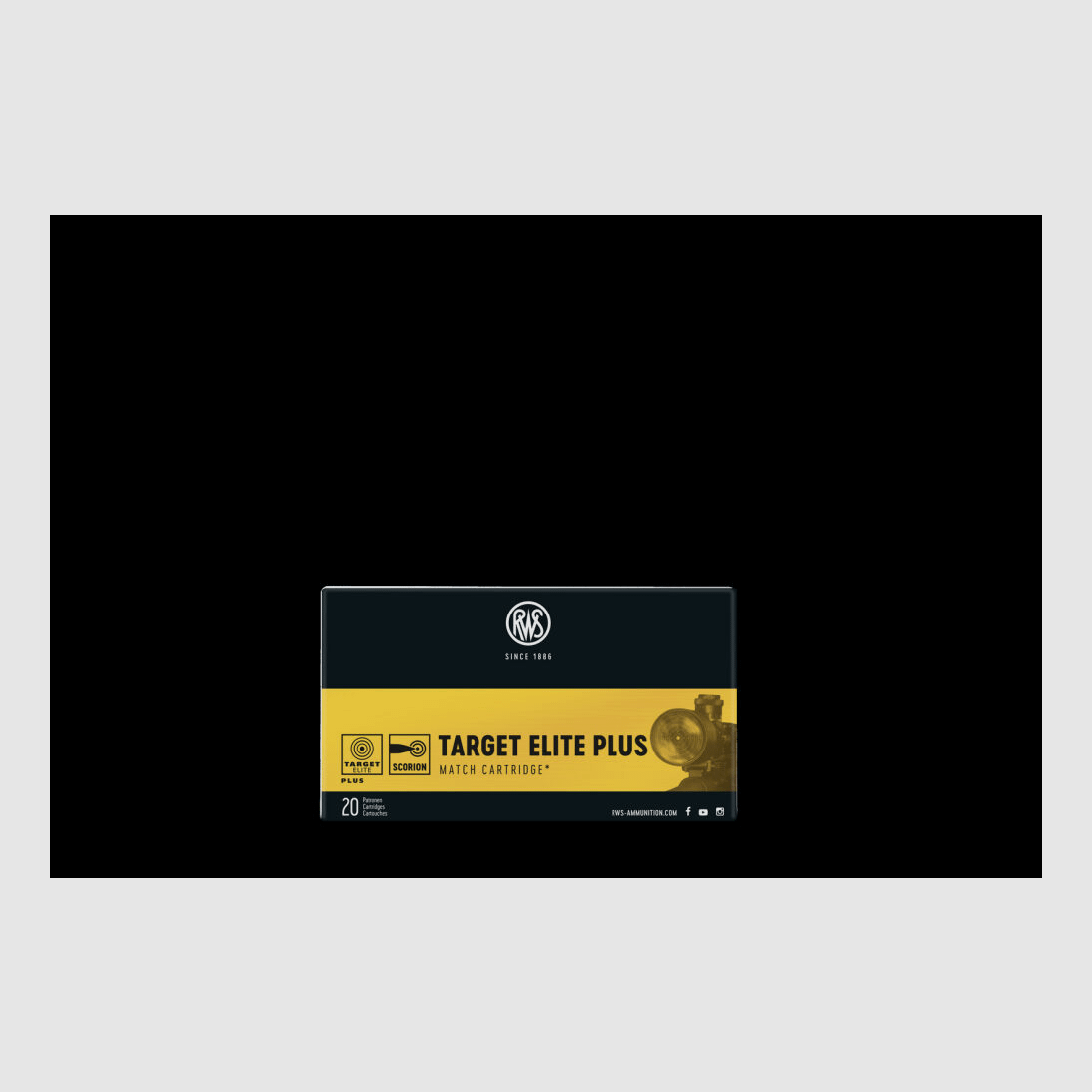 RWS 52grs Target Elite 20PCS .223Rem