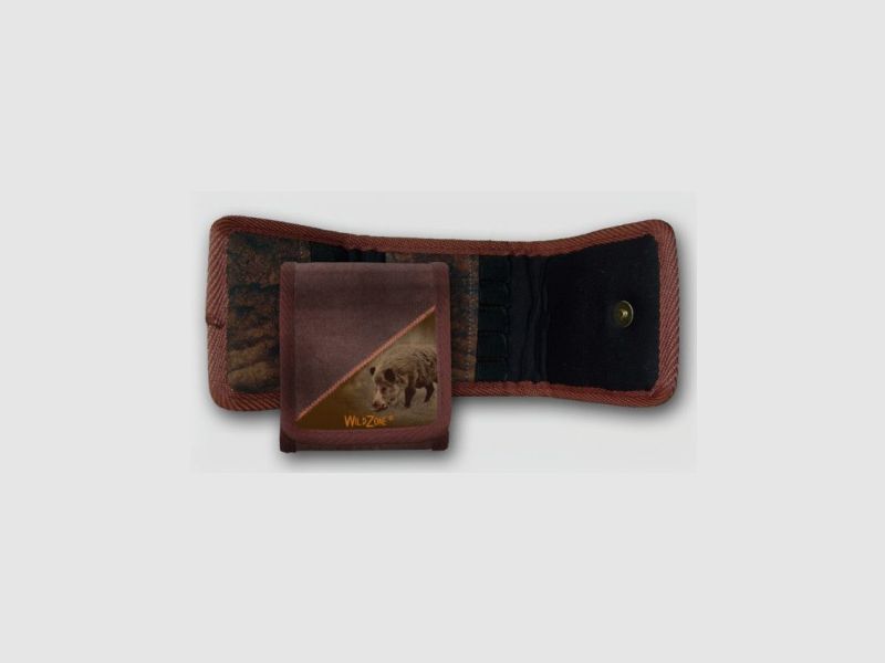 Riemholster voor geweer 10 cellen met zwijnprint art.M321-1647 WILD ZONE, afbeelding 1 van 2