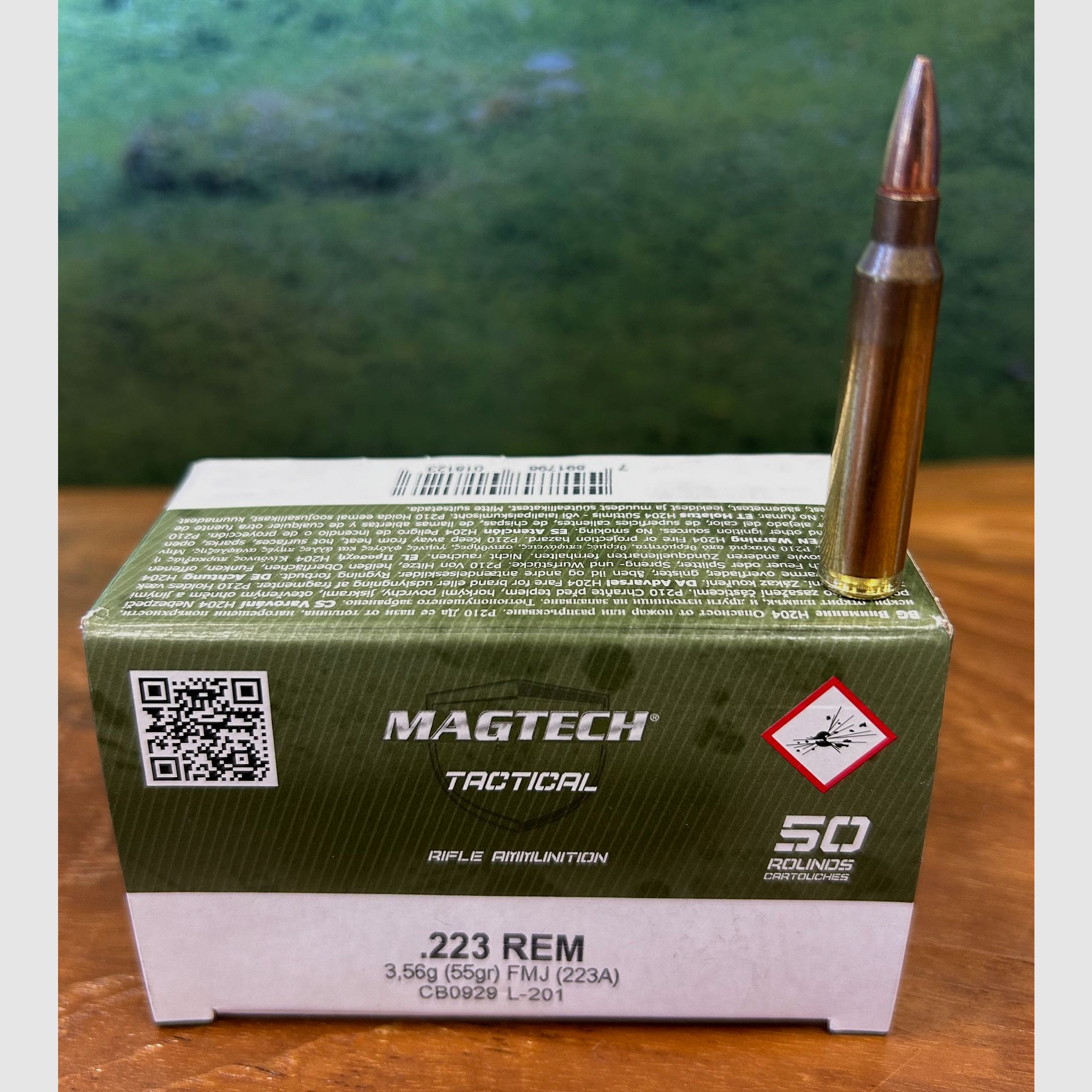 Magtech .223 Rem. FMJ 3,6g/55grs.