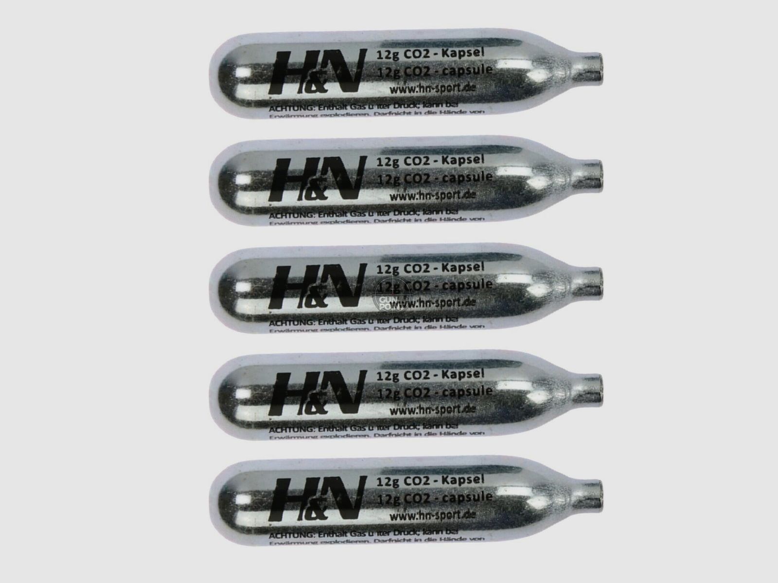 H&N CO2 Kapsel 12g Einzel (5 Stck)