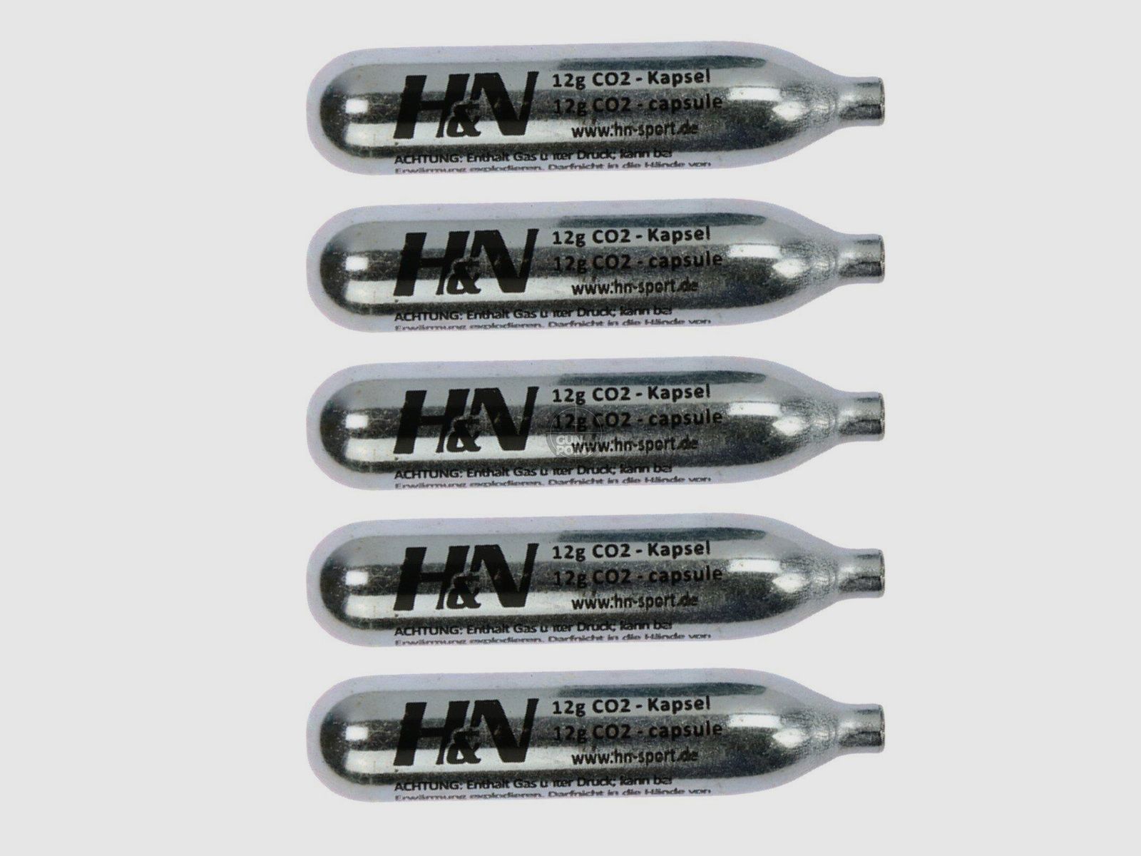H&N CO2 Kapsel 12g Einzel (5 Stck)