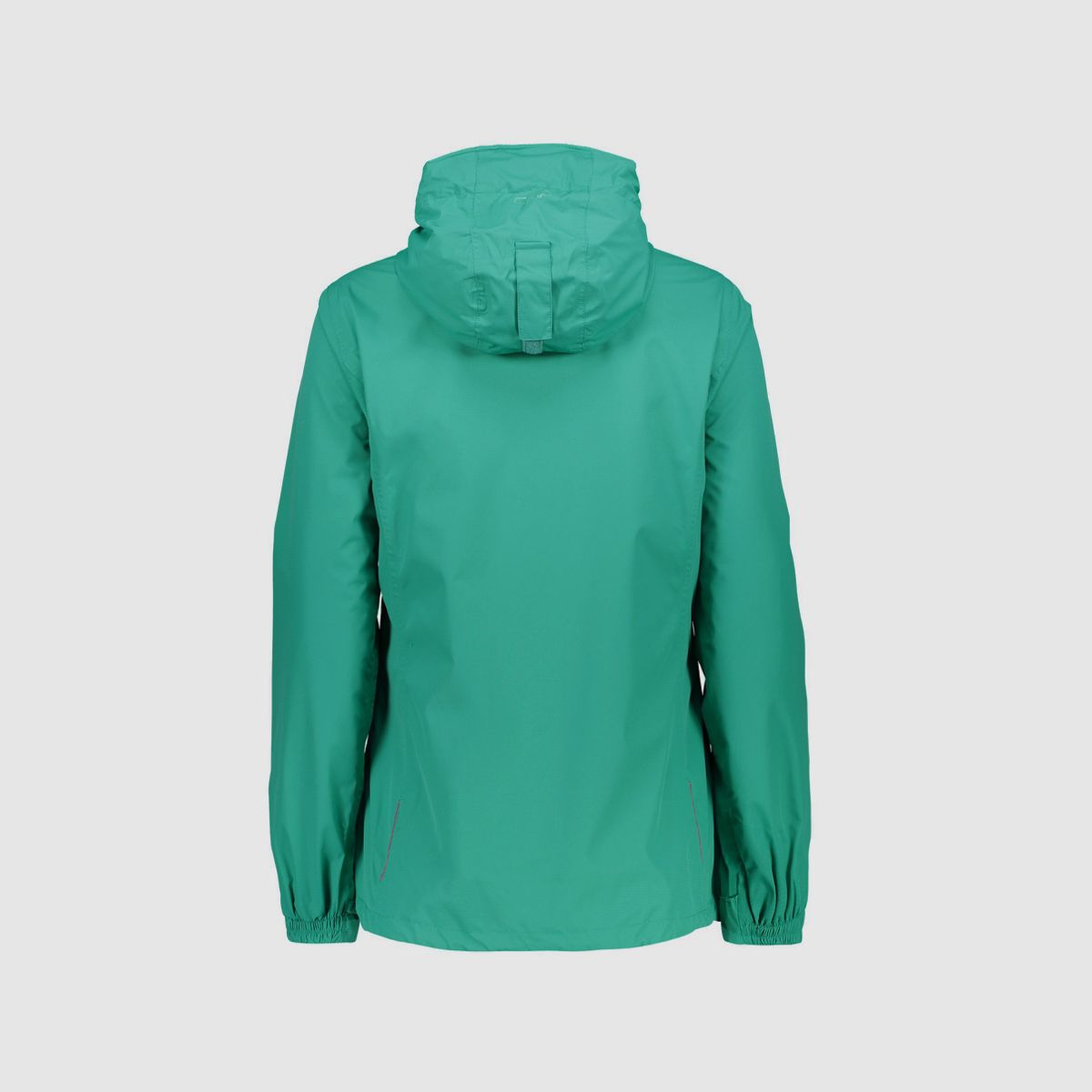 CMP Rain Jacket Fix Hood Mint Green for Women