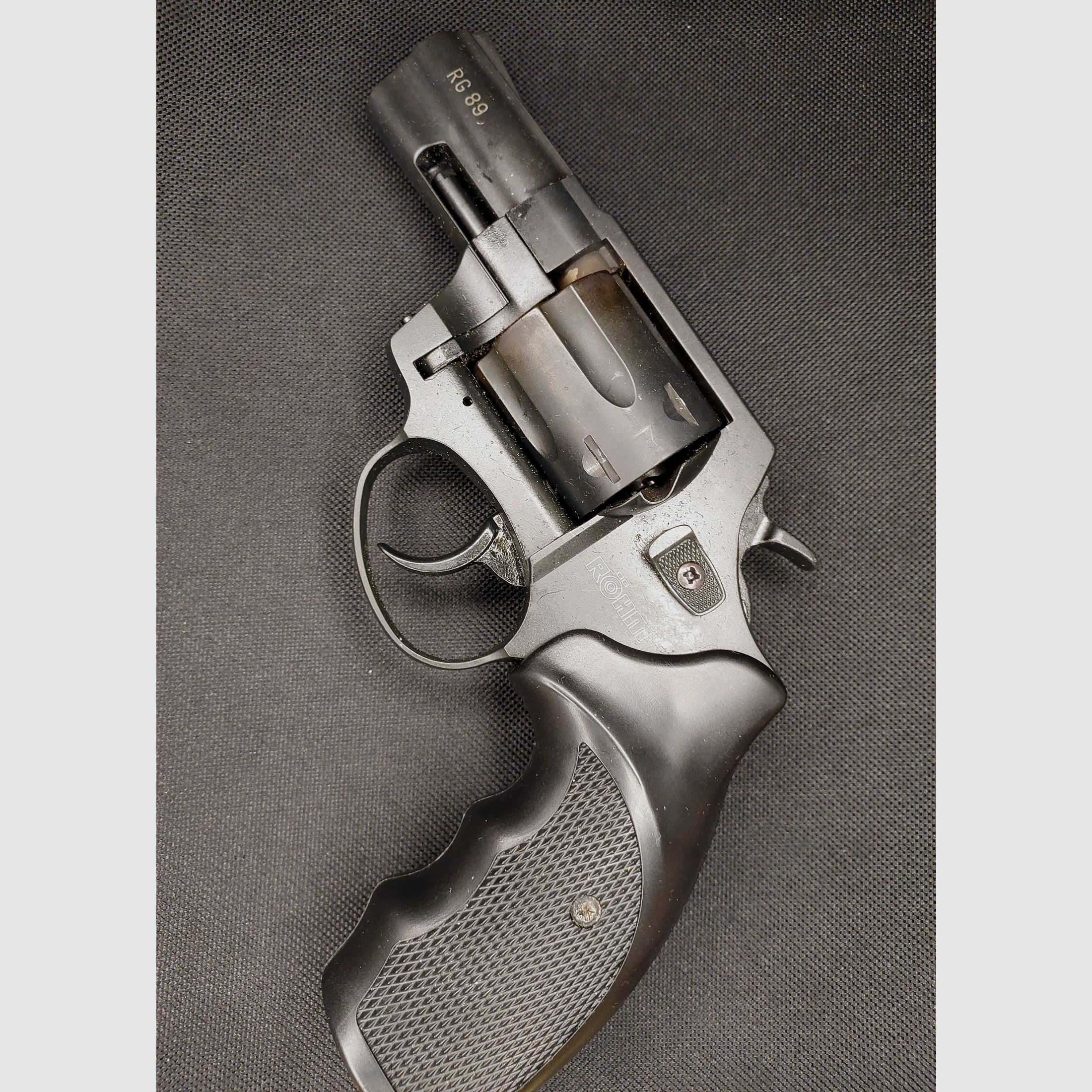 Röhm RG89 Combat Griff Schreckschussrevolver 9 mm R.K. PTB 594 RG 89