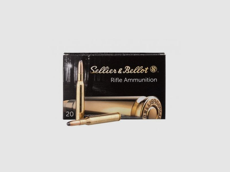 Munizione Sellier Bellot SP cal. 30-06 SPRG 180gr, immagine 1 di 2